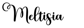 Meltisia font