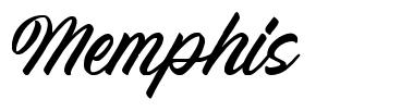 Memphis font
