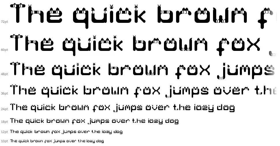 Meow Cat font by Yin Shu FontRiver