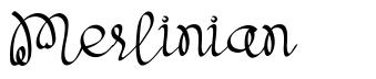 Merlinian font