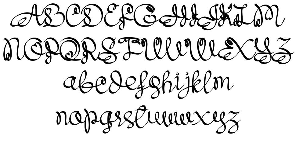 Merlinian font Örnekler