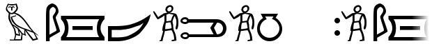 Meroitic Hieroglyphics