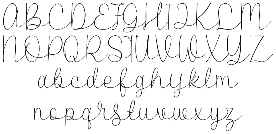 Merry Couplefont specimens