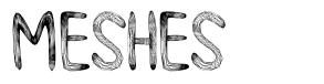 Meshes font
