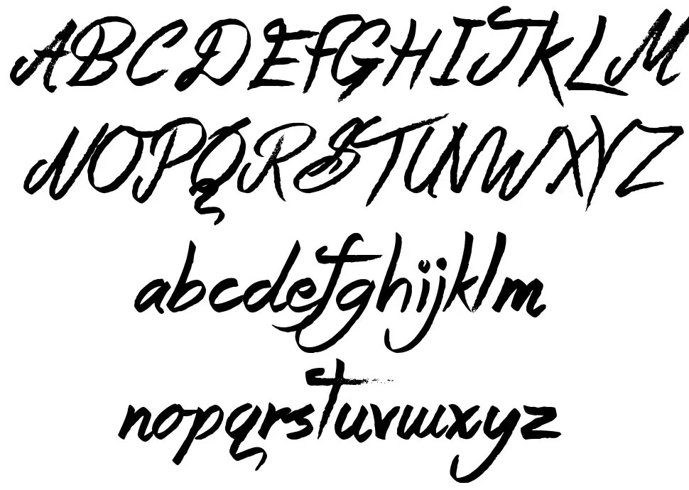 Messenger font Örnekler