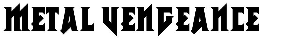 Metal Vengeance font