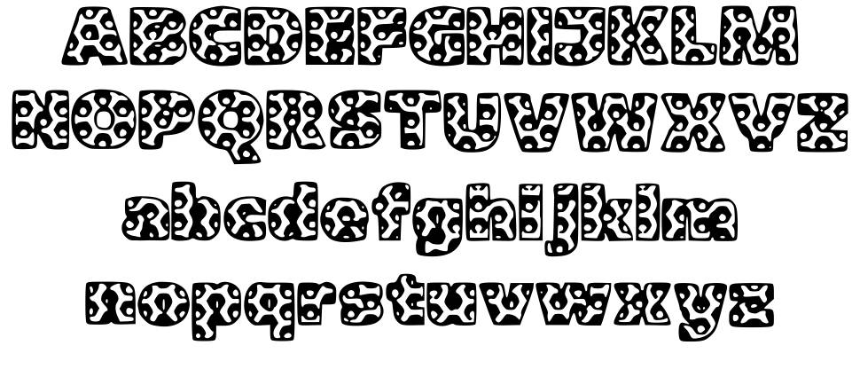 Metalic font Örnekler