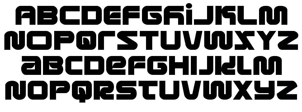 Metronauts font Örnekler