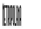 Metropolana шрифт
