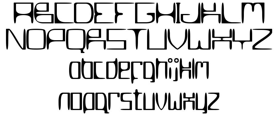 MetroSlum font Örnekler