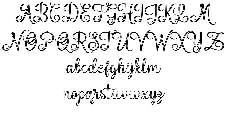 Mettical font Örnekler