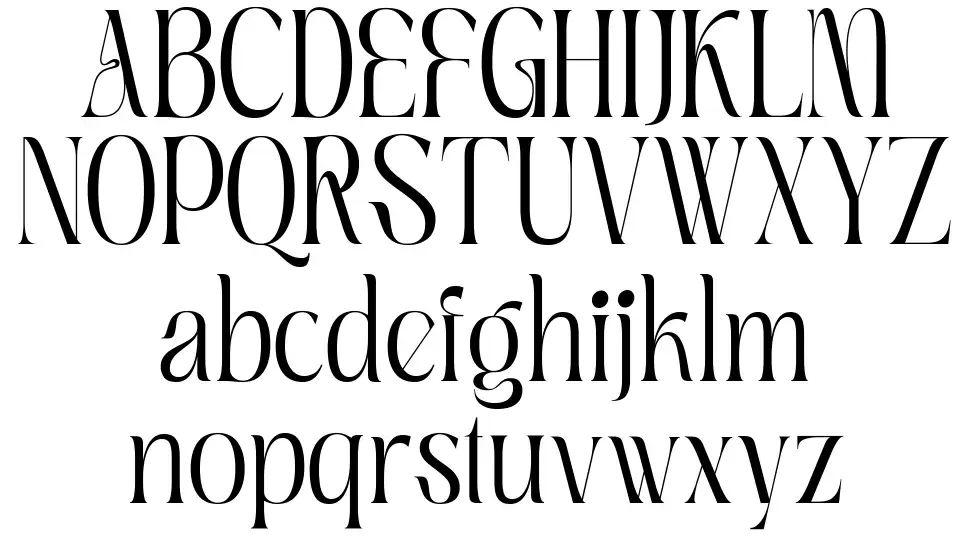 Mexa font specimens