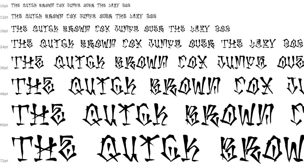 Mexaking font Şelale