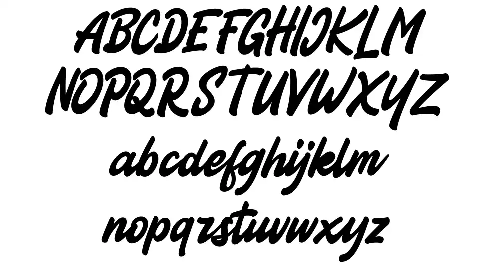 Mhoko font Örnekler