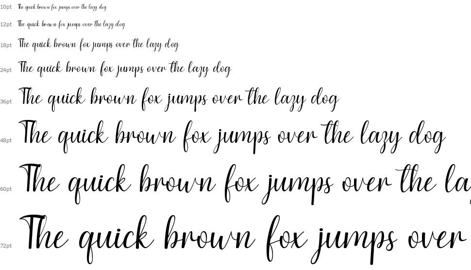 Micelle font Waterfall