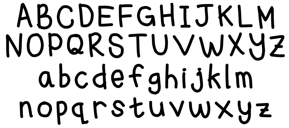Michelle Handwrittingfont specimens