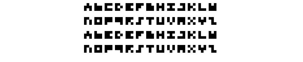 Microtype font specimens
