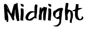 Midnight písmo