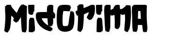 Midorima font