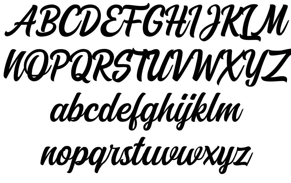 Miganty font by Satriotype | FontRiver