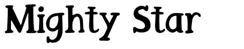 Mighty Star font