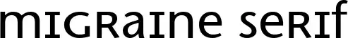 Migraine Serif