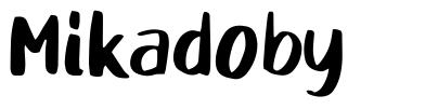 Mikadoby font