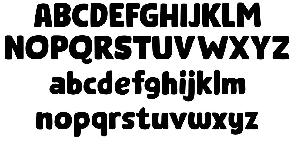 Mikan font specimens