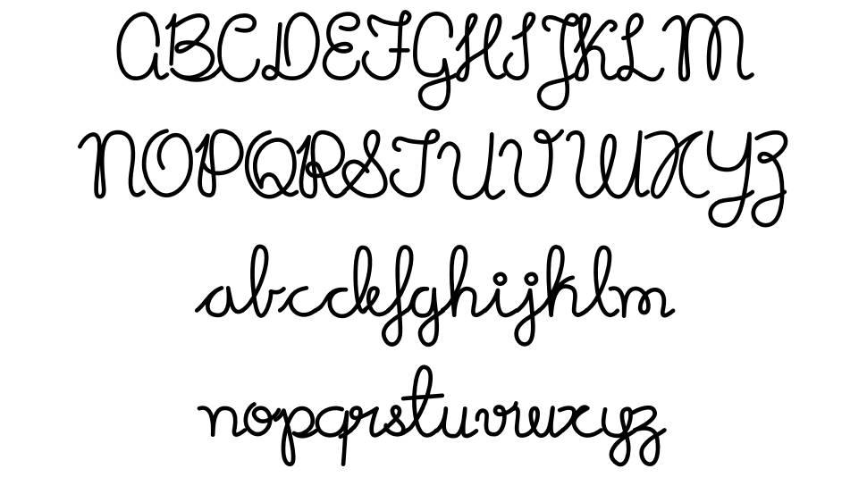 Mikelis font specimens