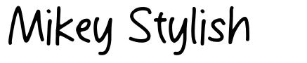 Mikey Stylish 字形