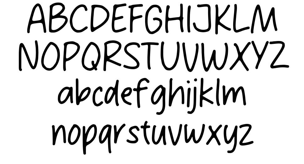 Mikey Stylish font specimens