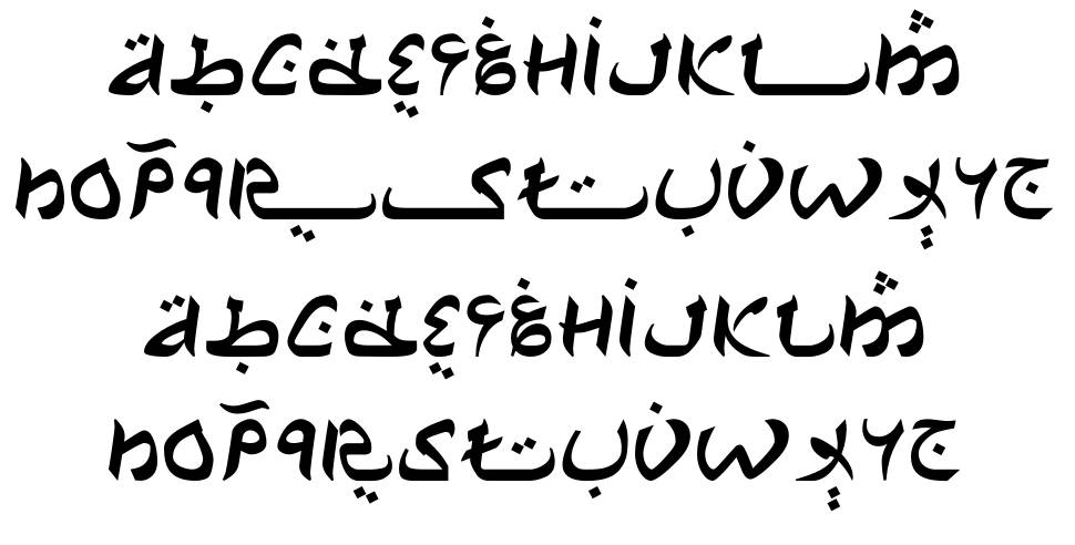 Milhamsam Dzulhijjah 字形 标本