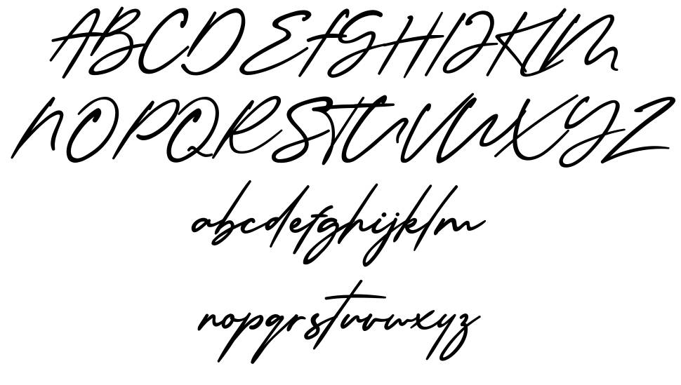 Millanova font specimens
