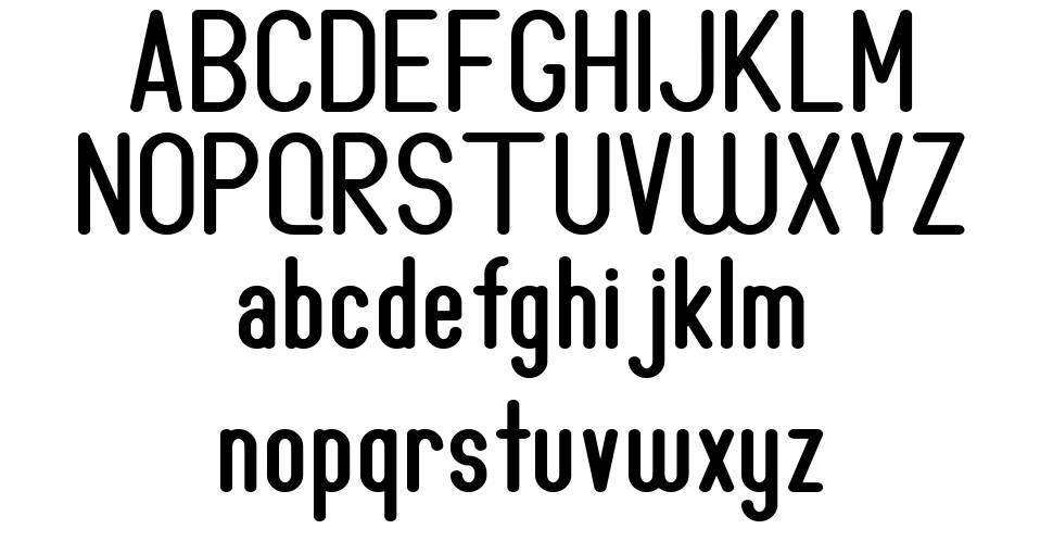 Milleniale font specimens