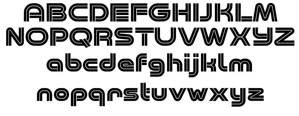 Minalis Double font specimens