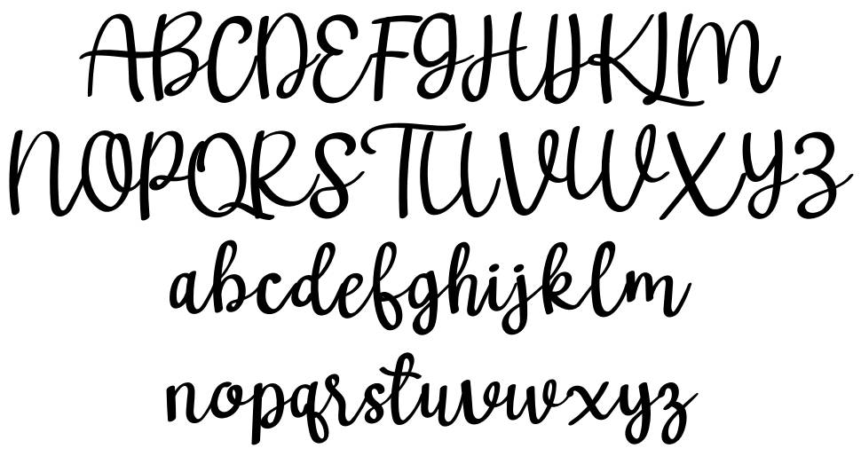 Minangrosa 字形 标本