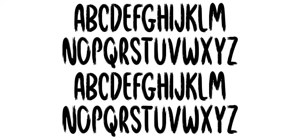 Mindfulness font specimens