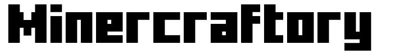 Minercraftory шрифт