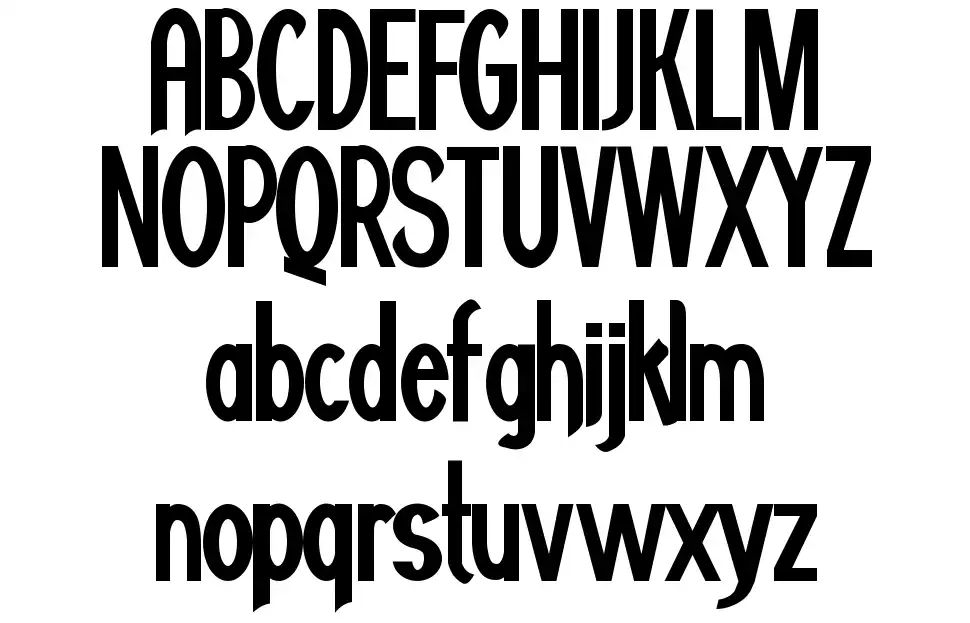 Minguarana font specimens