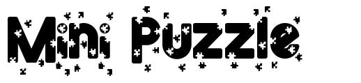 Mini Puzzle 字形