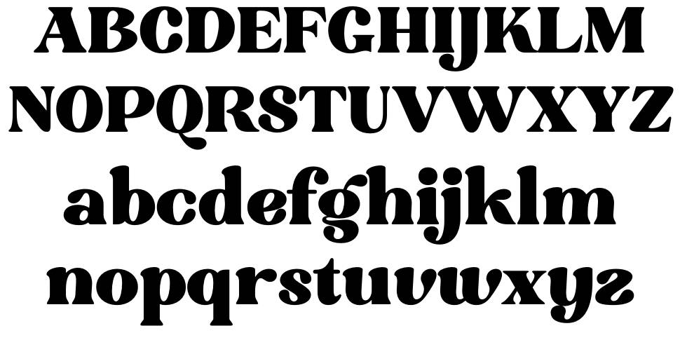 Minigame font specimens