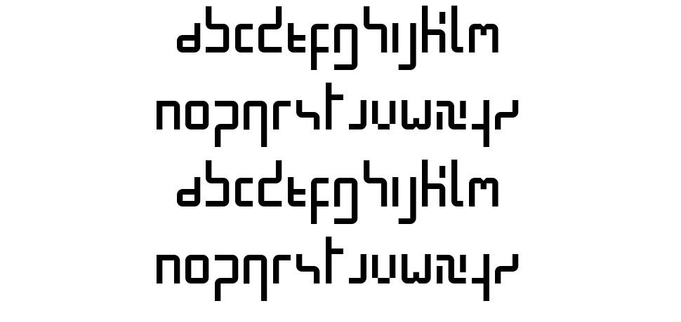 Minimal Pixel písmo Exempláře