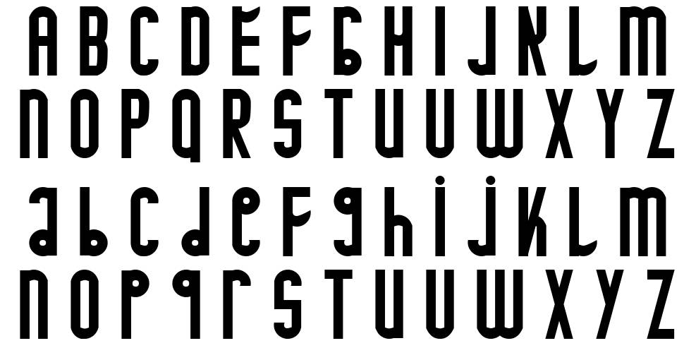 Minotaure 字形 标本