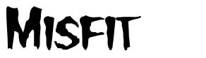 Misfit шрифт