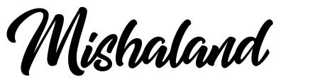 Mishaland шрифт