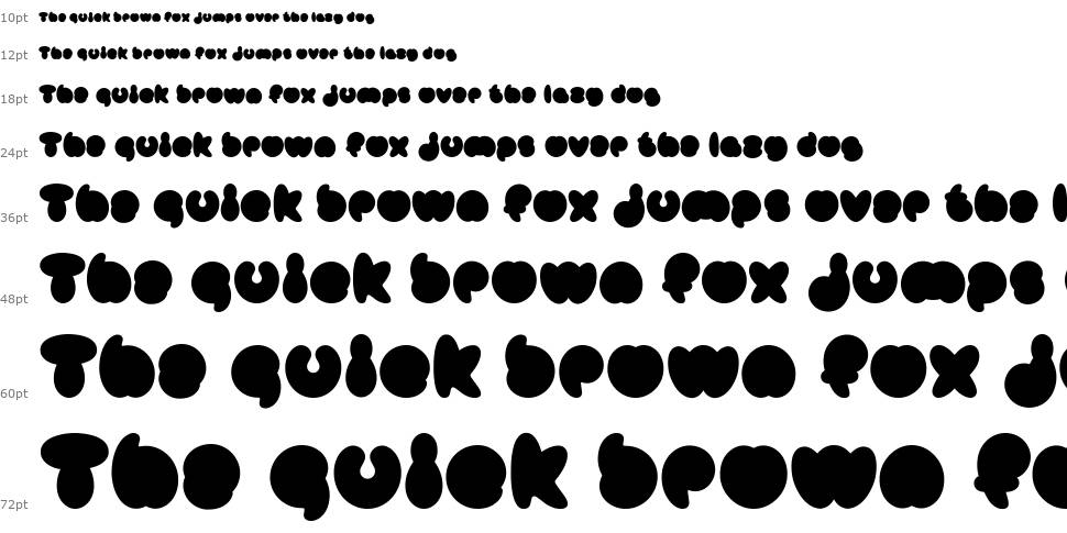 Mister Loopy font Waterfall