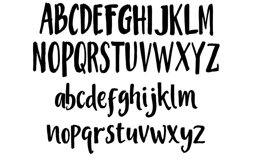 Mistery Font font specimens