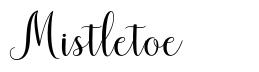 Mistletoe font