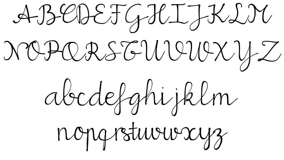 MiuScript font specimens