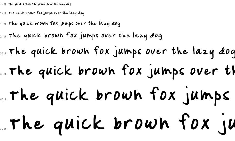 Mix Doodle font Waterfall